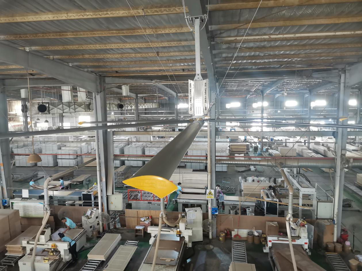 安装大型节能工业大风扇的必要性