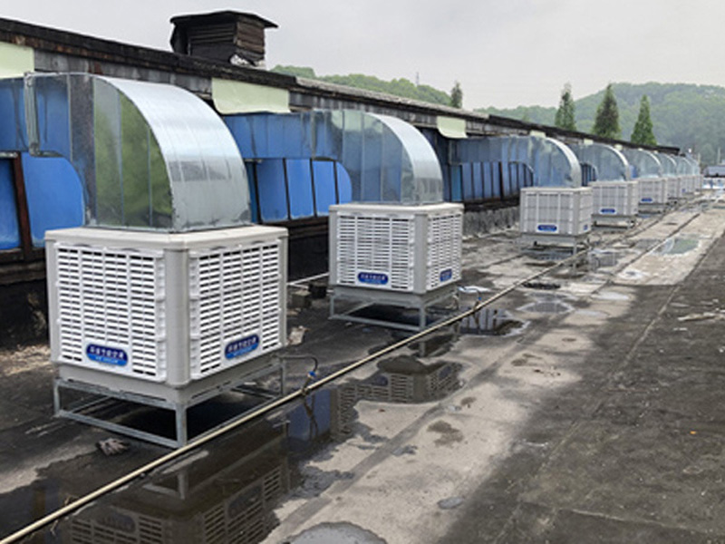 工业车间安装的工业冷风机的降温好处点在哪里?